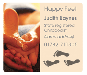 Happy Feet Chirpodist - Judith Baynes